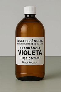 Essência Desinfetante Violeta 1 L faz até 80 L