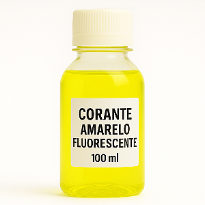 Corante Amarelo florescente 100 ml