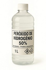 PERÓXIDO DE HIDROGÊNIO 1L 50% 200vol