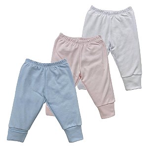Calça avulsa bebê algodão egípcio