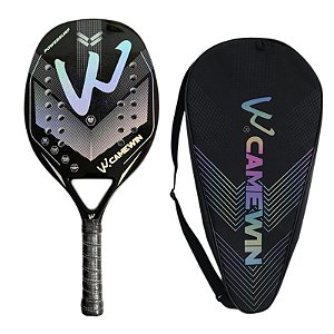 Raquete de beach tennis carbono 3K camewin Profissional