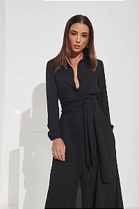 SAIDA CHEMISE LUANA - Preta
