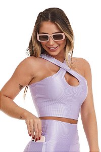 TOP CROPPED GLOW / LILAS HARMONIA