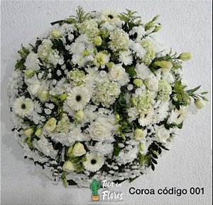 Coroa de Flores - Pequena