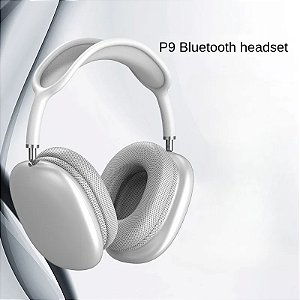 Fones de ouvido Bluetooth para jogos montados na cabeça