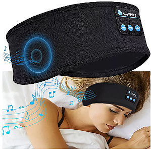 Faixa Fone Ouvido Blootouth Esportes Dormir Bandana Treino - Neverdie Store