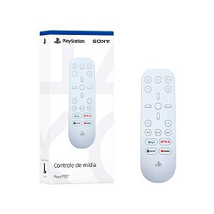 Controle remoto para mídia