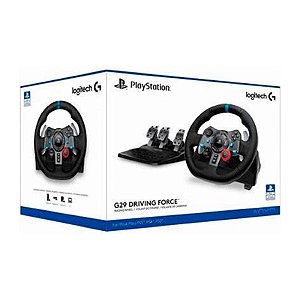 Volante Logitech G29 Driving Force para PS5, PS4, PS3