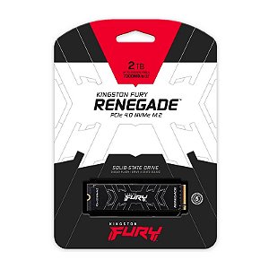 SSD 2TB Para PS5 Kingston FURY Renegade PCIe 4.0 NVMe M.2