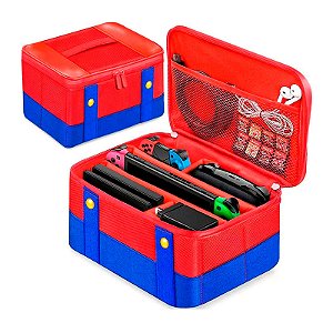Bolsa De Transporte Para Nintendo Switch Case Maleta Mario