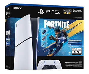 PS5 Slim Digital Novo 825gb Bundle Fornite