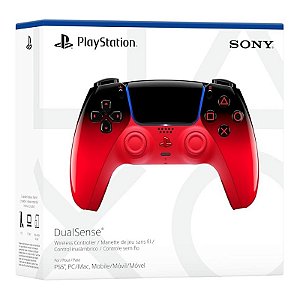 Controle PS5 Dualsense Techno Red