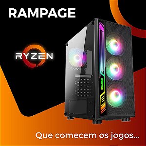 PC Gamer RAMPAGE / Ryzen 5 5600X / GTX 1650  4Gb / 16Gb DDR4 / M.2 500Gb