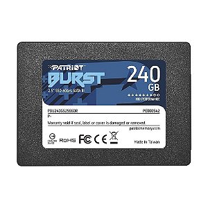 SSD Patriot Burst 2.5 240Gb Sata III