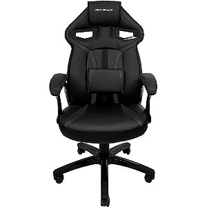 Cadeira Gamer MX1 Giratória, Mymax,  preto
