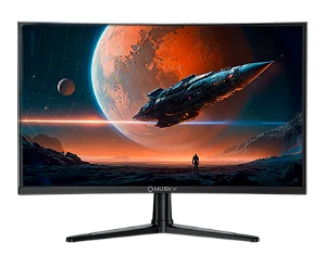 Monitor Gamer Curvo Husky Boreal 27", FHD, 260Hz, 1ms, Adaptive Sync, VA, DisplayPort e HDMI, HDR - HMG00627PT