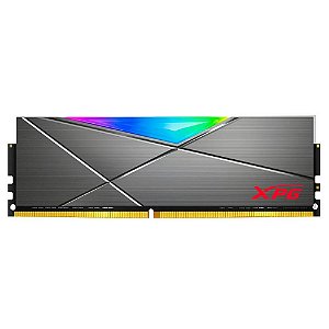 Memória XPG Spectrix D50 RGB, 8GB, 3000MHz, DDR4, CL16, Cinza - AX4U300038G16A-ST50