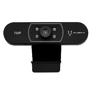 Webcam Gamer Husky Gaming Snow 100, 720Pp, 30 FPS, Com Iluminação, Microfone Embutido, Streaming, Preto - HGMN002