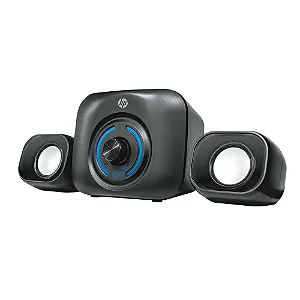 Caixa de Som para PC HP DHS-2111S, 5W, USB, P2, Preto