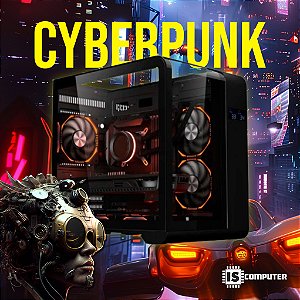 PC Gamer CYBERPUNK / AMD Ryzen 5 5600 4.4GHz / RX 7600 8Gb / 16Gb DDR4 / SSD 500Gb
