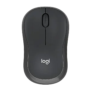 Mouse Sem Fio Logitech M240 SILENT, Bluetooth, Clique Silencioso, Design Ambidestro Compacto, Grafite