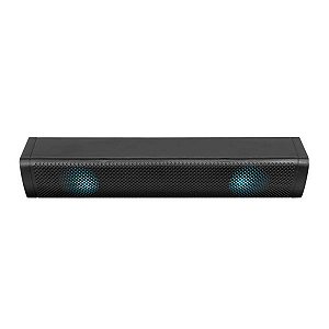 Caixa de Som TGT Voltrix Glow, 2x3W RMS, USB, Preto, TGT-VTXG-RB01