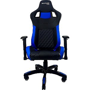 Cadeira Gamer MX15 Giratoria Preto/Azul MYMAX