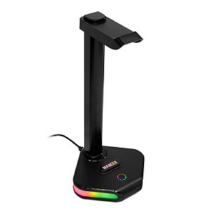 Suporte Para Headset Mancer SH20, RGB, Preto, MCR-SH20-BL01