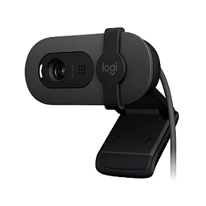 Webcam Logitech Brio 100, Full Hd, Grafite