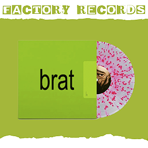 Charli XCX - Brat (Clear Pink Splatter)  - LP