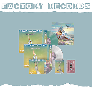 Kylie Minogue - Tension II (Arte Autografada - Turquesa/Clear) - 2xLP + CD + Fita Cassete