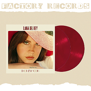Lana Del Rey - Honeymoon (Translucent Red) - LP