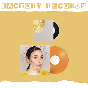 Natalie Imbruglia - Algorithm (Orange - Arte Card Autografado) - LP + Compacto 7''