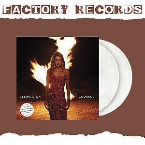 Céline Dion - Courage (White) - LP