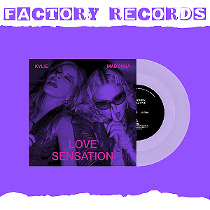Madonna & Kylie Minogue - Love Sensation - LP 7''