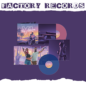 Grand Theft Auto VI: The Album (Clear Pink / Clear Blue Exclusive) - LP