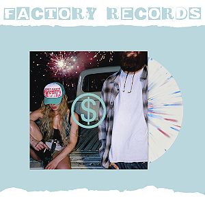 Slayyyter - wor$t man in america (Head White And Blue Splatter) - LP