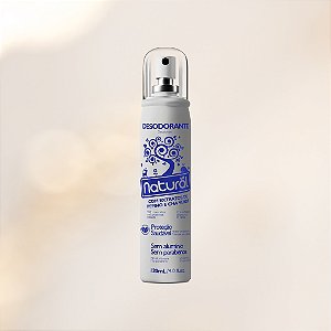 Desodorante Spray Natural com Extratos de Pepino e Chá Verde 120ml