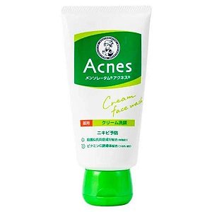 Sabonete facial cremoso para pele com Acnes Creamy Wash 130g