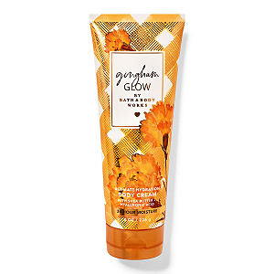 Gingham Glow Ultimate Hydration Body Cream 226g Bath and Body Wotks