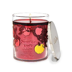 Pumpkin Apple Signature Single Wick Candle - Bath and Body Works