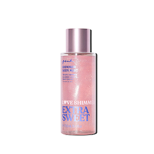 Pink Love Shimmer Extra Sweet Fragrance Mist 250ml - Victorias Secret