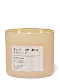 Pistacho Milk & Honey - Vela 3 Pavios - Bath and Body Works