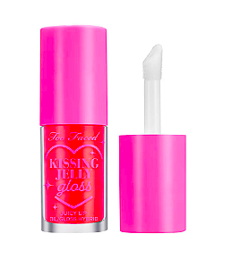 Lip Oil Gloss Labial Kissing Jelly Híbrido de Lip Oil & Gloss para os Lábios (Sour Watermelon) 4,5 ml