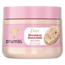 Dove Crumbl Exfoliating Body Scrub Confetti Cake, 15 oz