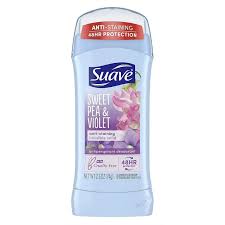 Suave Antiperspirant Deodorant, Sweet Pea 74g - proteção 24 horas