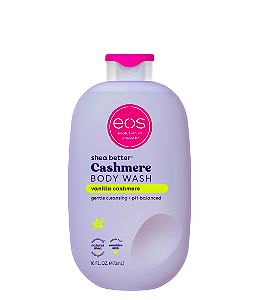 Sabonete Líquido Corporal eos Shea Better Cashmere - Vanilla e Cashmere