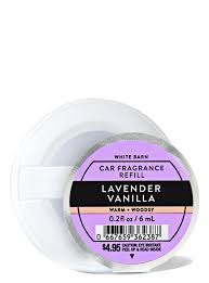 Lavender Vanilla Car Fragrance Refill - Bath and Body Works