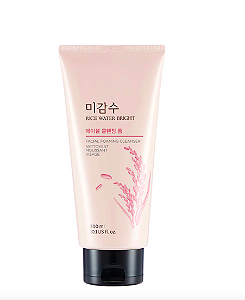 The face shop RICE WATER BRIGHT Foaming Cleanser