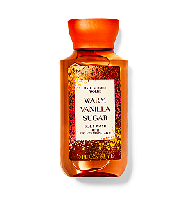 Warm Vanilla Sugar Travel Size Body Wash - Bath and Body Works